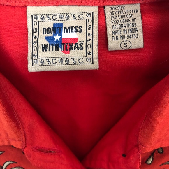 DON’T MESS WITH TEXAS Blouse - Picture 4 of 7